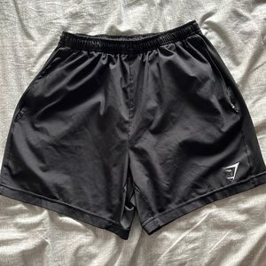 Men’s Black Gymshark Arrival Shorts 5”
